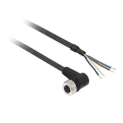 Telemecanique Sensors XZCP1241L5 M12 Dirsekli Dişi Sensör Kablosu - 1