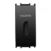 Thea WVTT14704BL-TR Panasonıc Modüler Siyah Hdmı Konnektör Alt + D/K 1M (Poşet) - 1