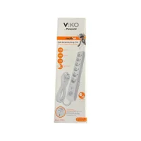 Viko 90117631 6'lı Topraklı Akım Korumalı Grup Priz - 2