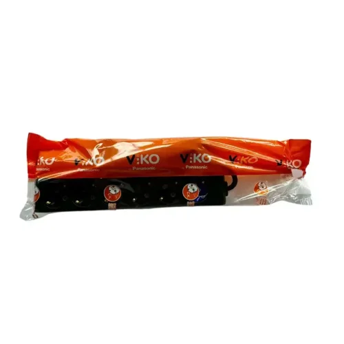 Viko 90133605 6'lı Grup Priz Topraklı 5 Metre Siyah Çocuk Korumalı - 2