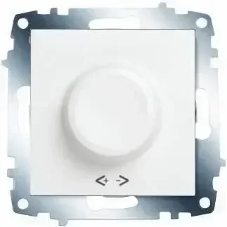 Viko 90967047 Karre/Meridian Beyaz Rotatif Dimmer R 40-600W - Çerçevesiz - 1