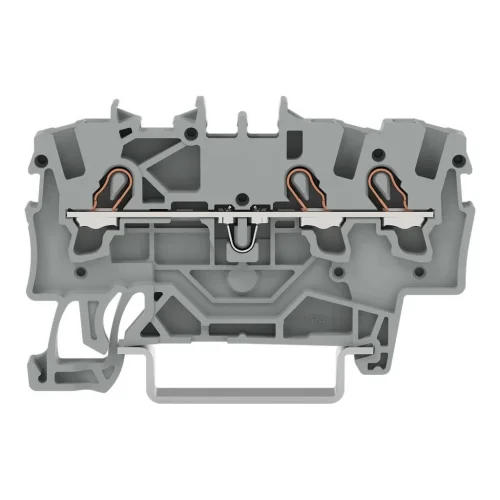 Wago 2001-1301 3 İletkenli Geçiş Klemensi 1,5 mm² Gri - 1