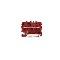Wago 2002-1203 4 mm² Kırmızı 2 İletkenli Ray Klemens 