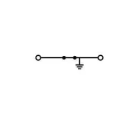 Wago 2002-1207 4 mm² Sarı-Yeşil 2 İletkenli Topraklı Klemens - 3