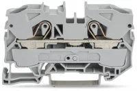 Wago 2010-1203 2 İletkenli Geçiş Klemensi 10 mm² Kırmızı - 1