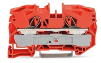 Wago 2016-1202 25 mm² Turuncu 2 İletkenli Ray Klemens 