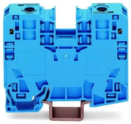 Wago 285-134 35 mm² Mavi 2 İletkenli Ray Klemens - 1