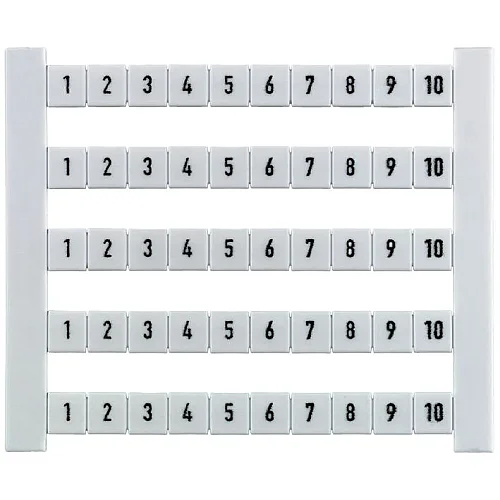 Weidmüller 0473460051 DEK 5 FW 51-100 Baskı 51 - 100 Markalama Etiket - 1